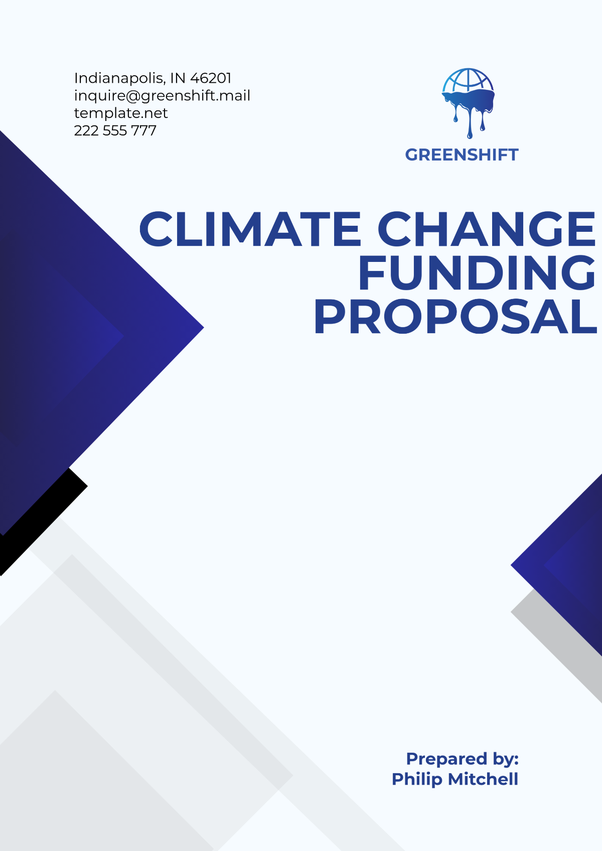 Climate Change Funding Proposal Template - Edit Online & Download