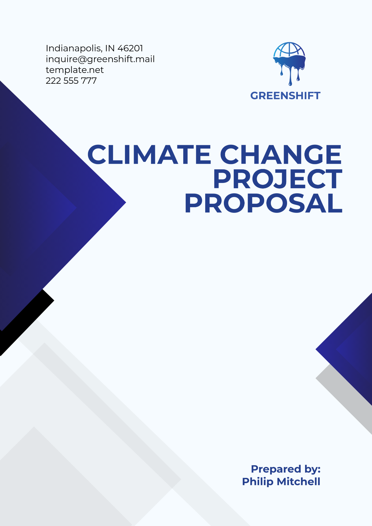 Climate Change Project Proposal Template - Edit Online & Download