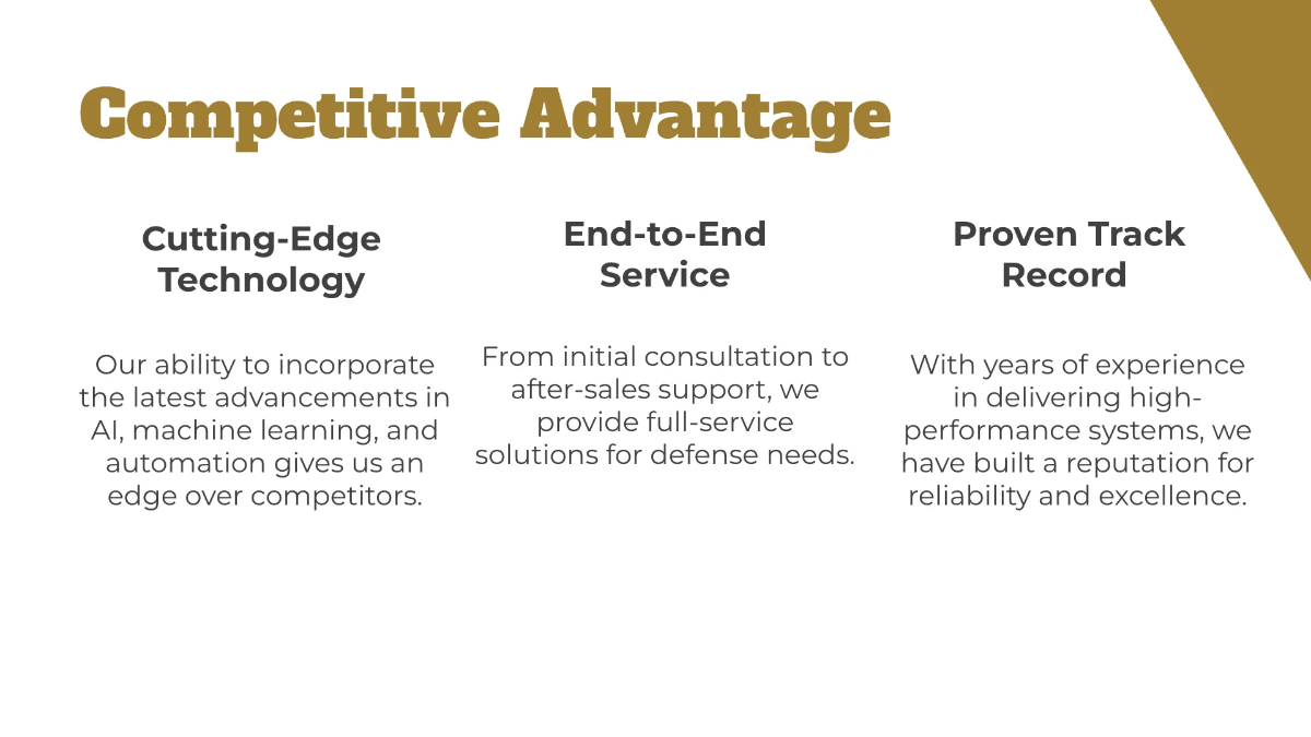 Free Defense Presentation Template to Edit Online