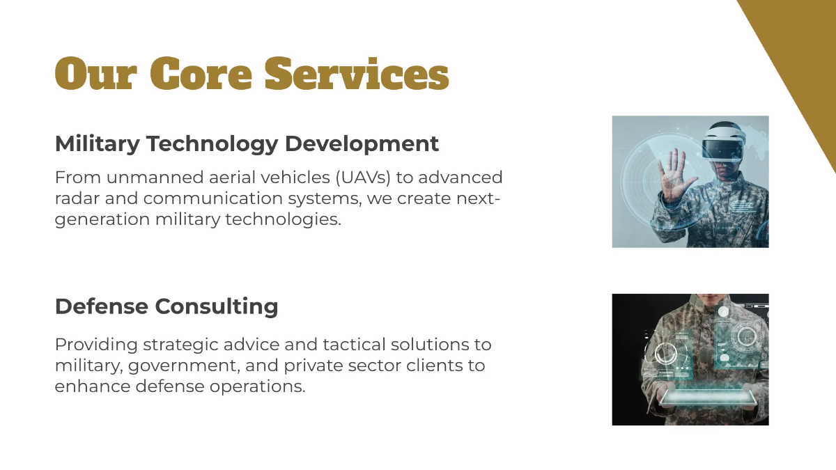 Free Defense Presentation Template to Edit Online