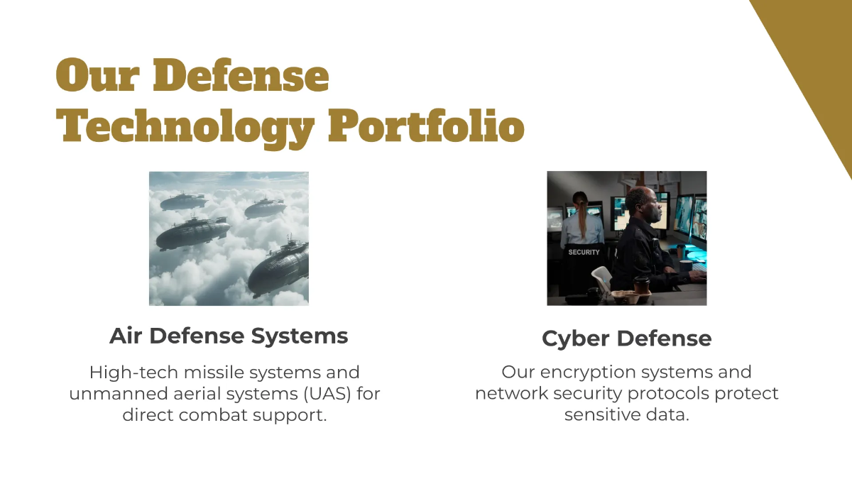 Free Defense Presentation Template to Edit Online