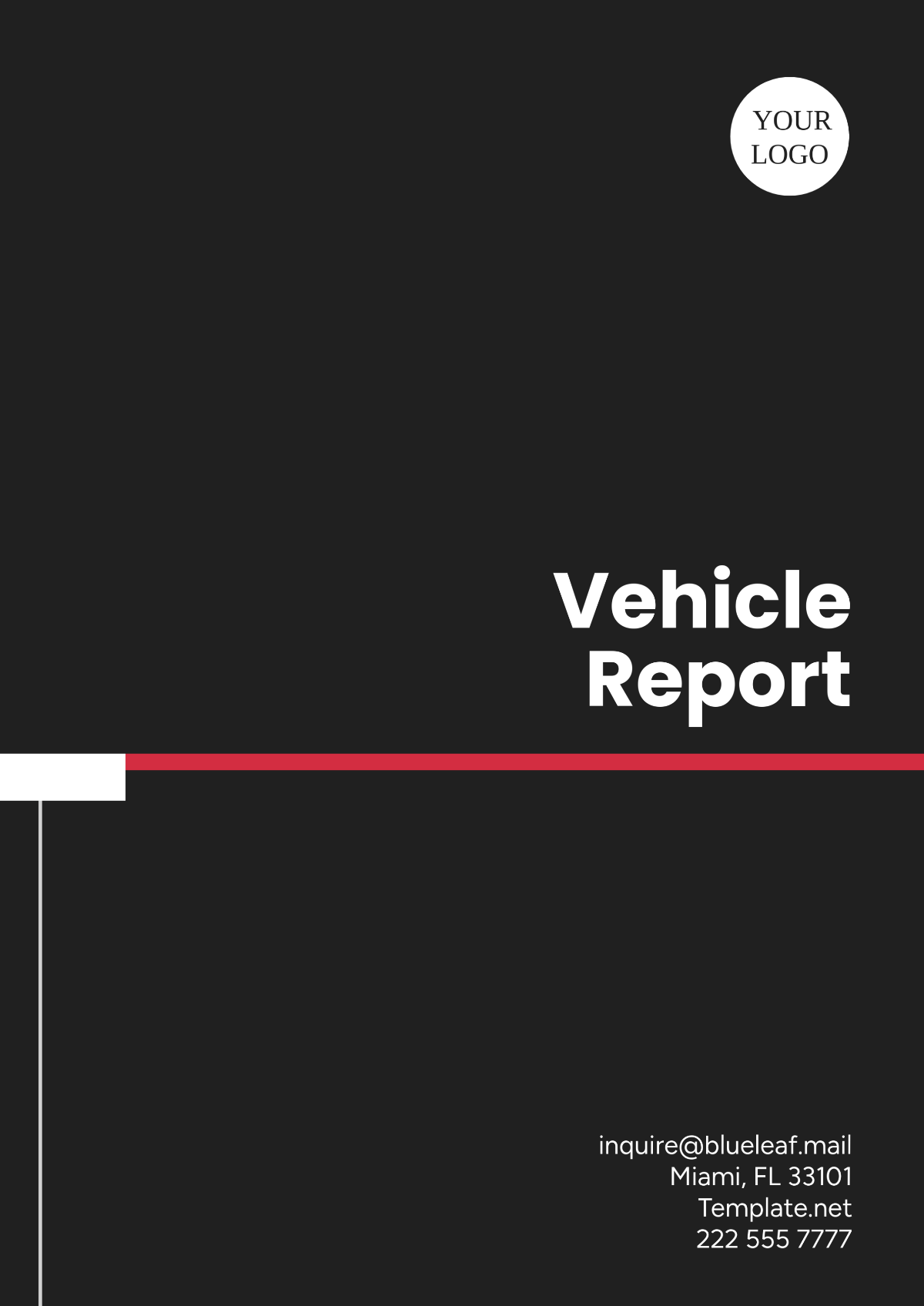 Vehicle Report Template - Edit Online & Download