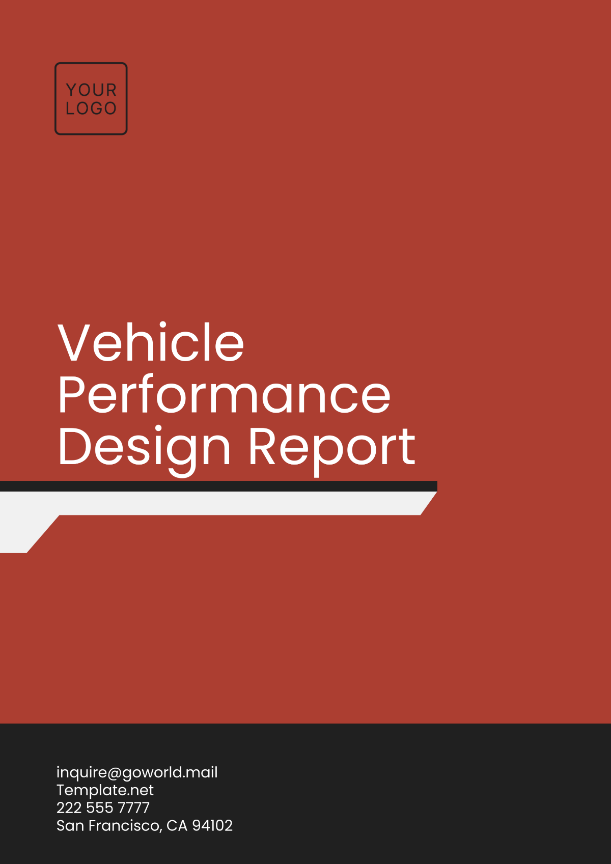 Vehicle Performance Design Report Template - Edit Online & Download