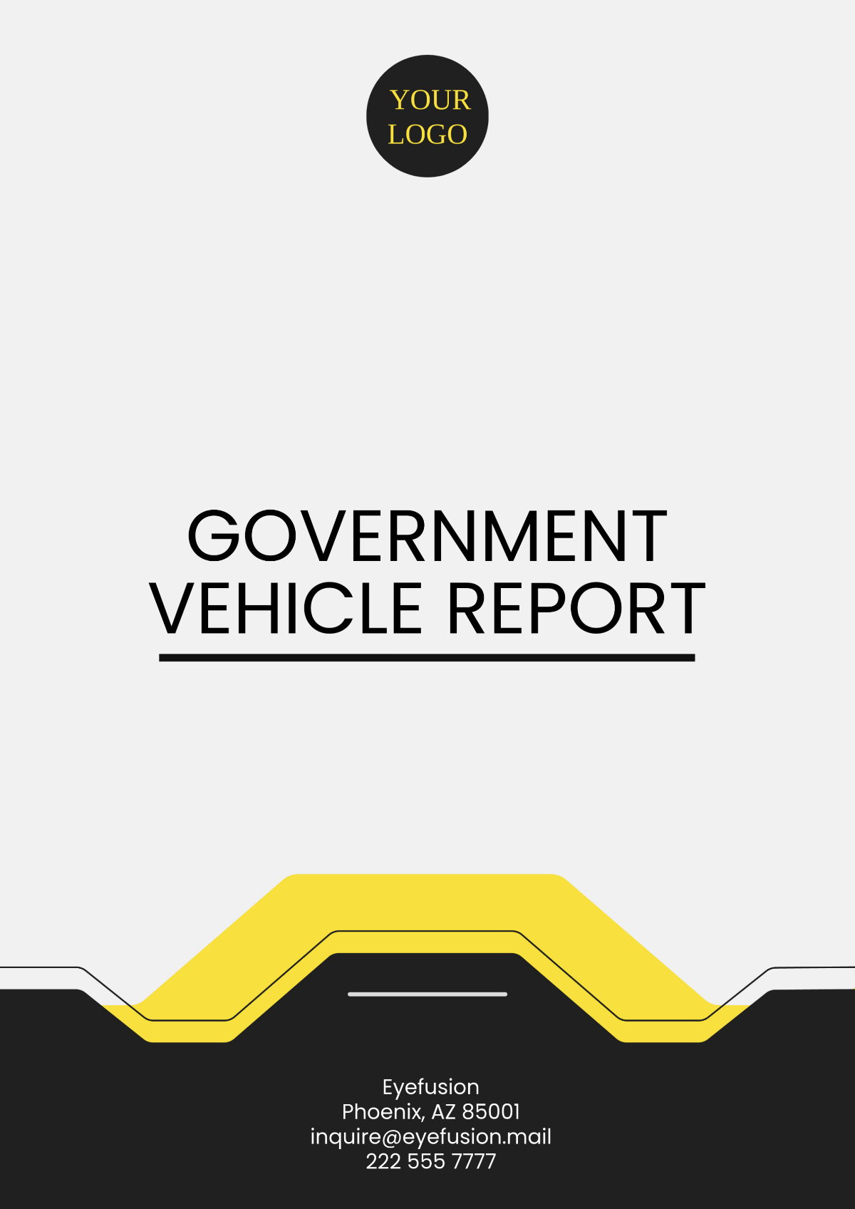 Free Government Vehicle Report Template