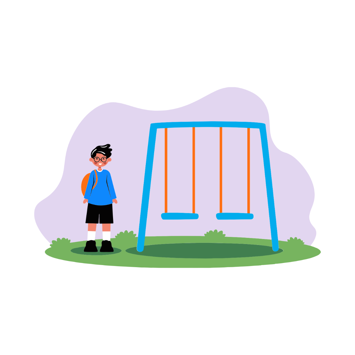 Kids Playground Clipart  - Edit Online | Template.net