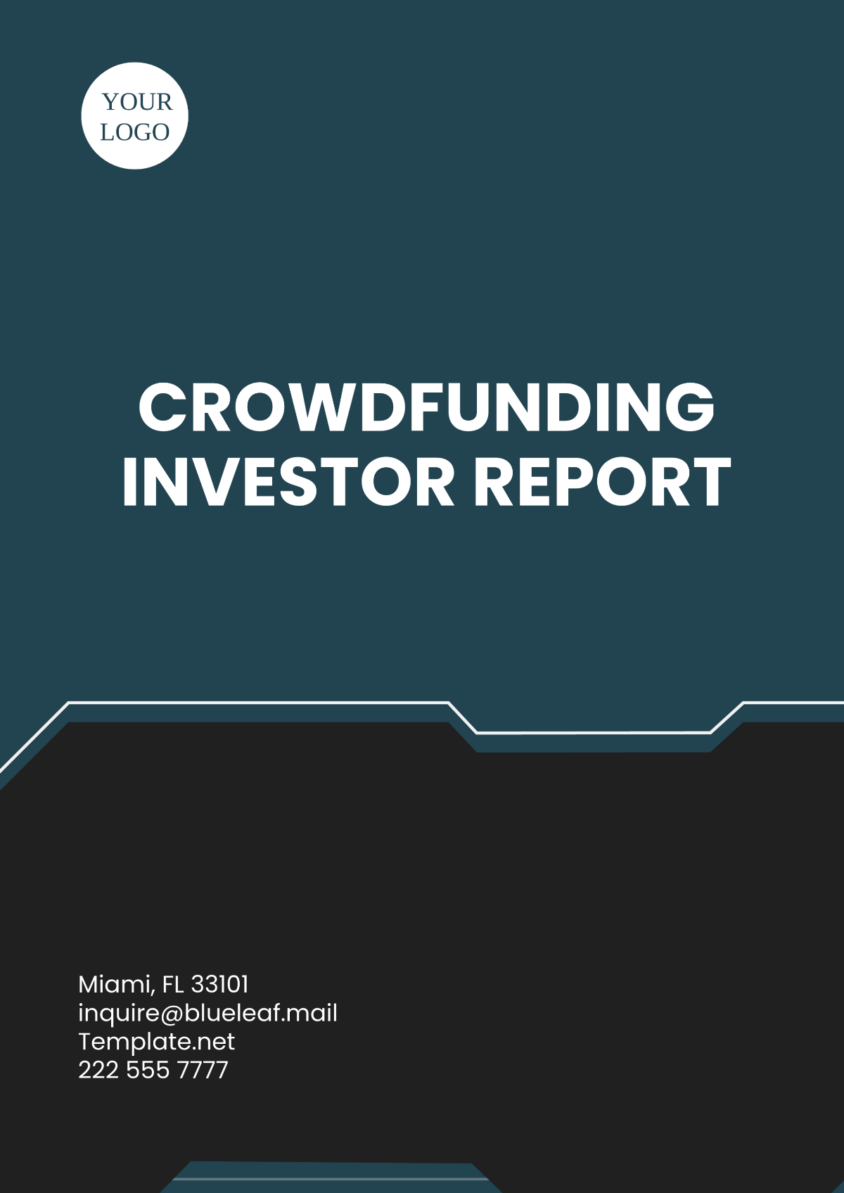 Crowdfunding Investor Report Template - Edit Online & Download