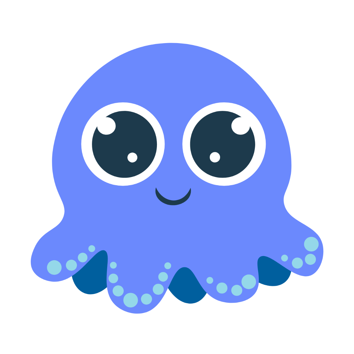 Simple Octopus Clipart - Edit Online | Template.net