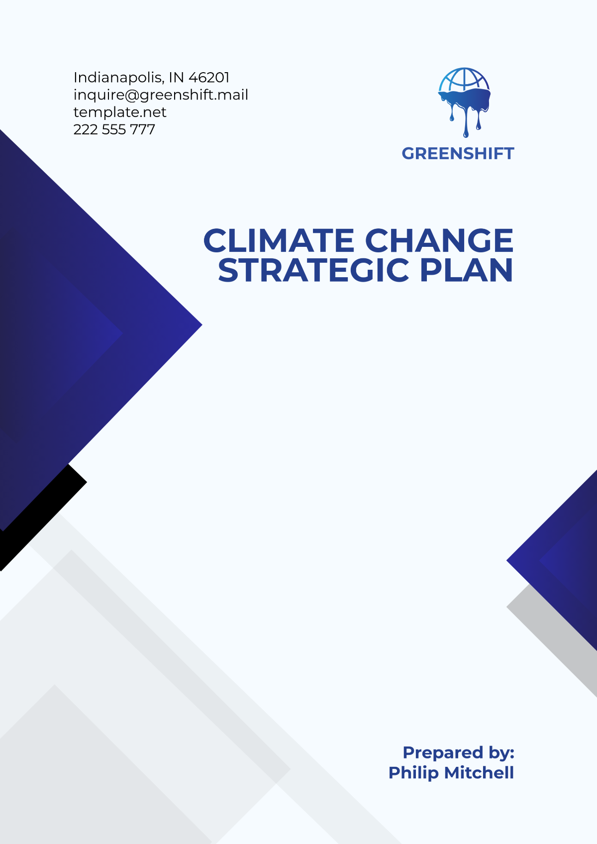 Climate Change Strategic Plan Template - Edit Online & Download