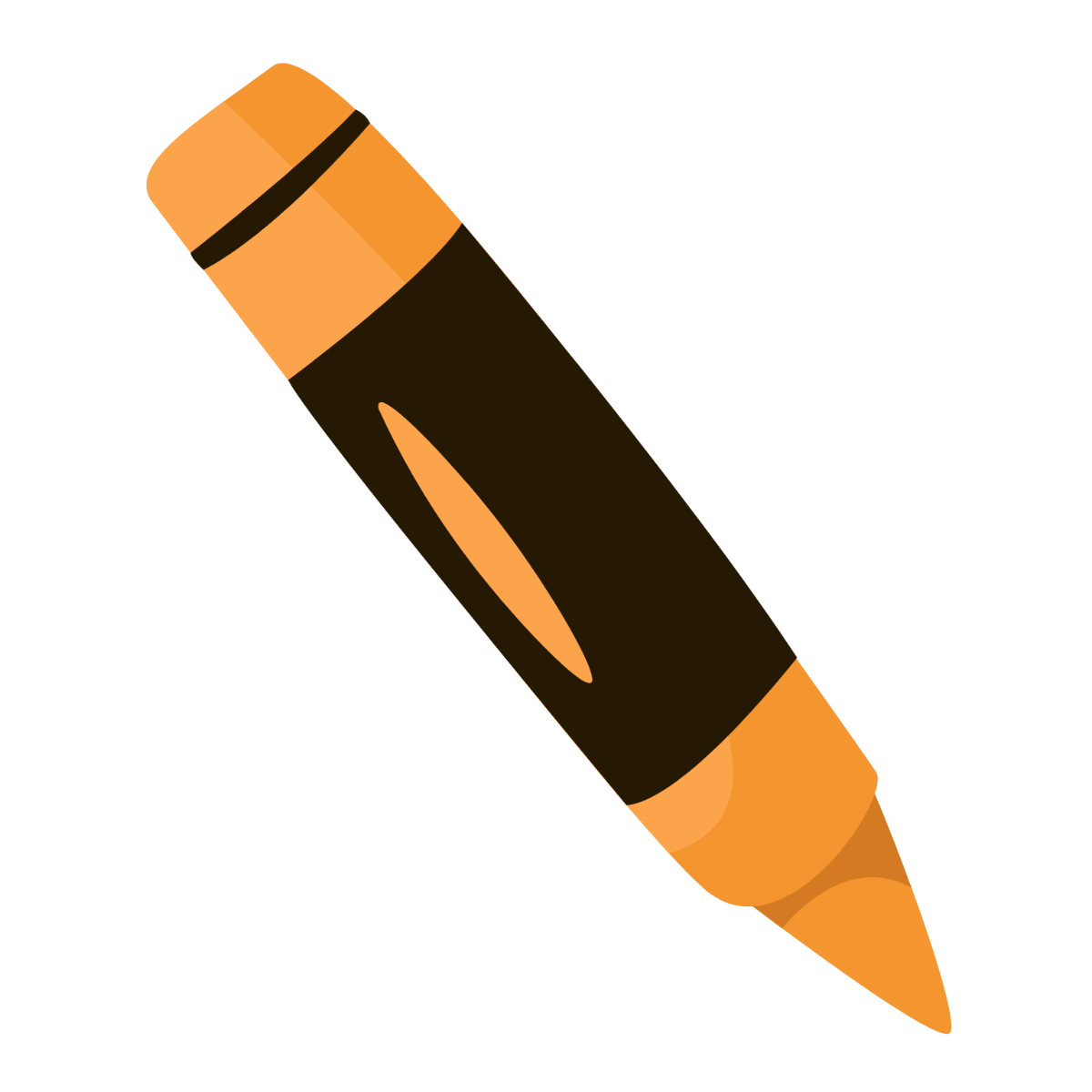 Simple Crayons Clipart - Edit Online | Template.net