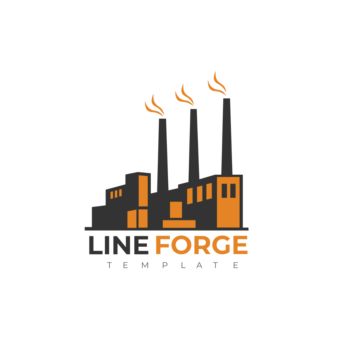 Free Factory Logo Template