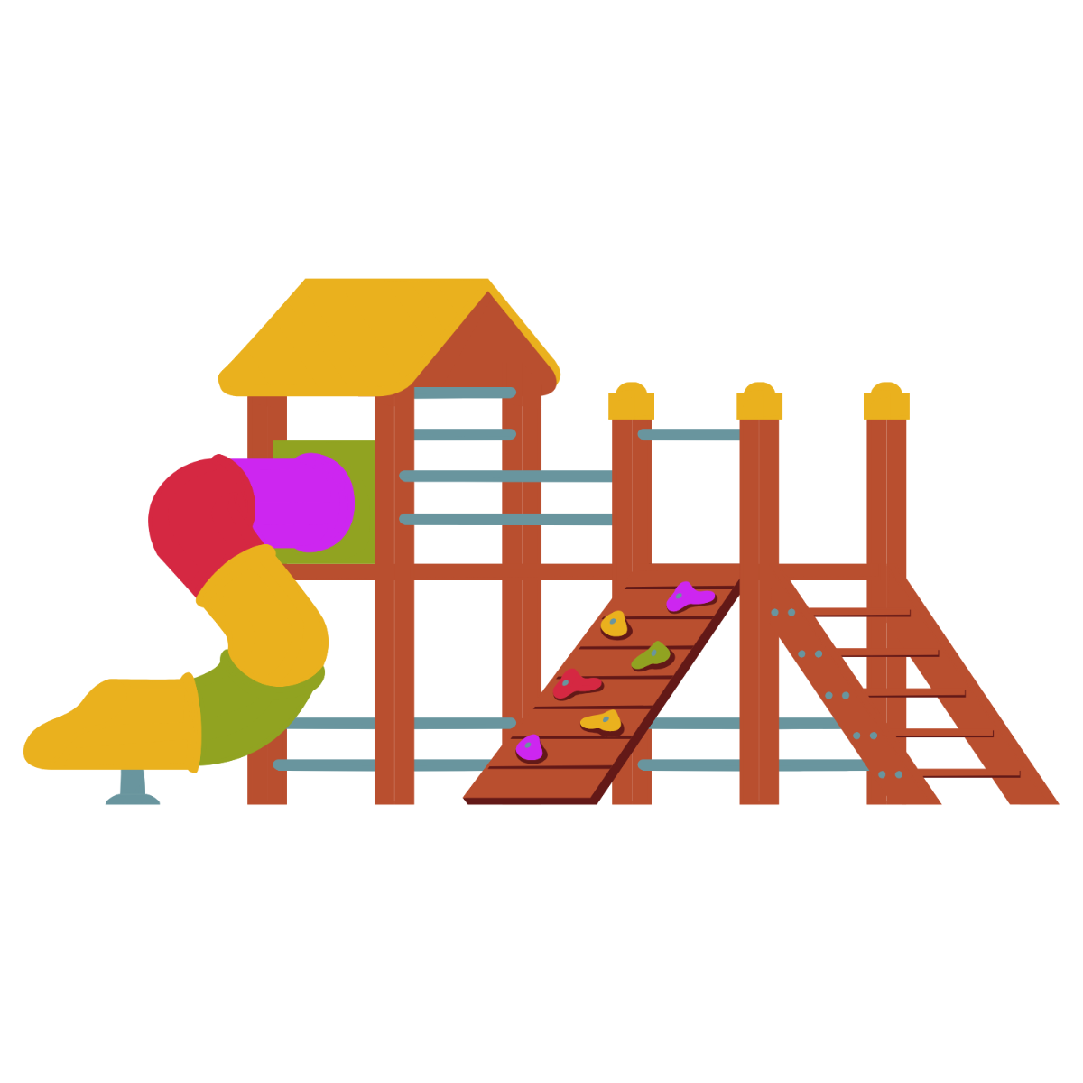 Outdoor Playground Clipart - Edit Online | Template.net