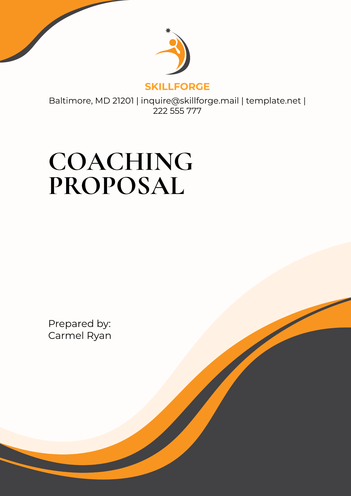 Free Coaching Proposal Template