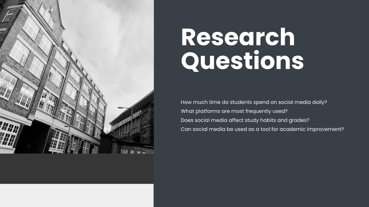 Free Thesis Presentation Template to Edit Online