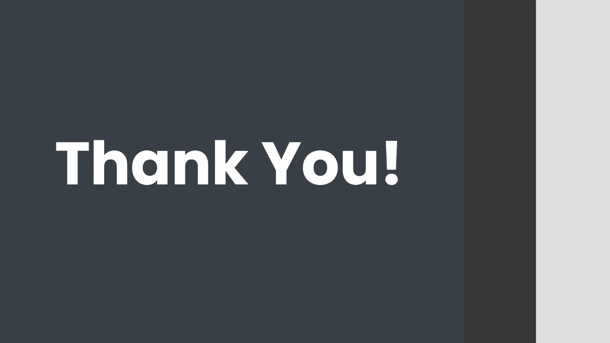 Free Thesis Presentation Template to Edit Online