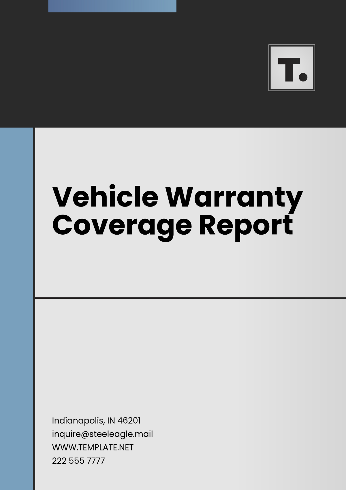 Free Vehicle Warranty Coverage Report Template