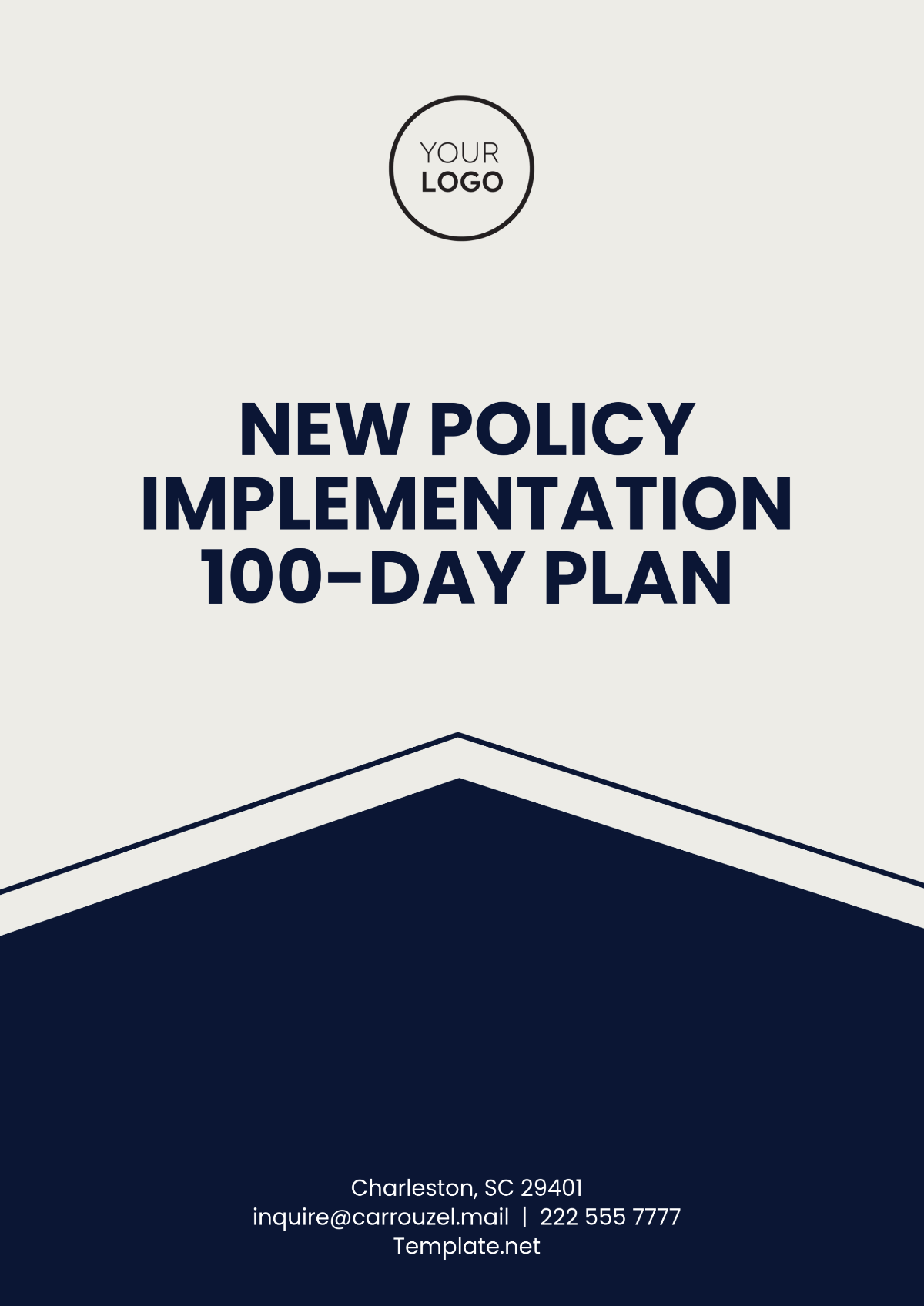 New Policy Implementation 100-Day Plan Template - Edit Online & Download