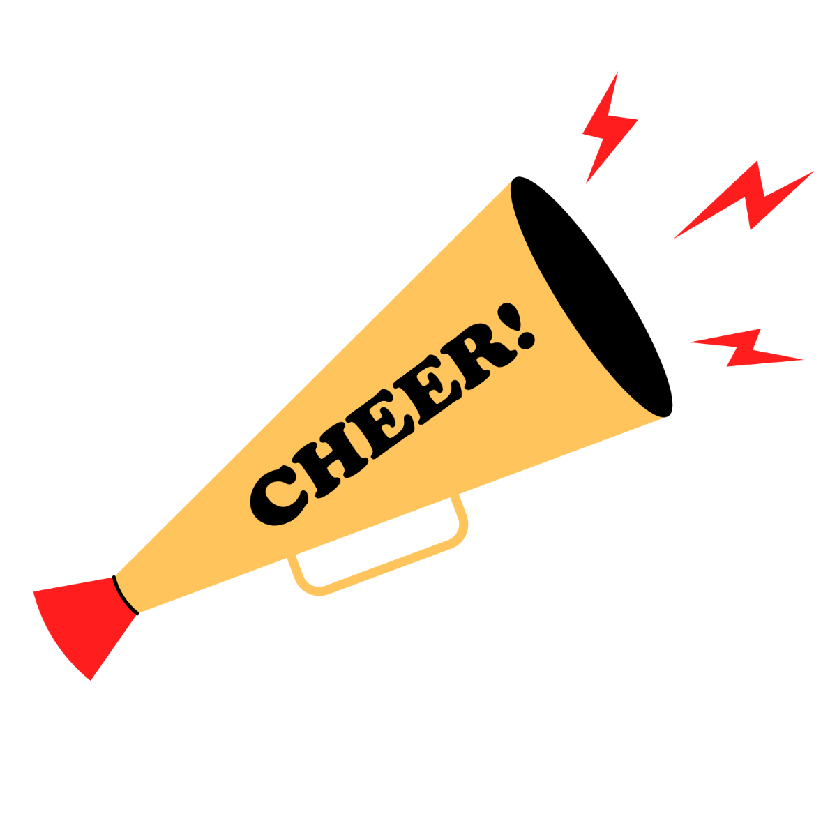 Cheer Megaphone Clipart - Edit Online | Template.net