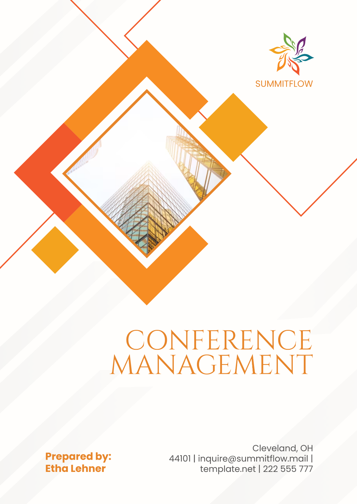 Conference Management Template - Edit Online & Download