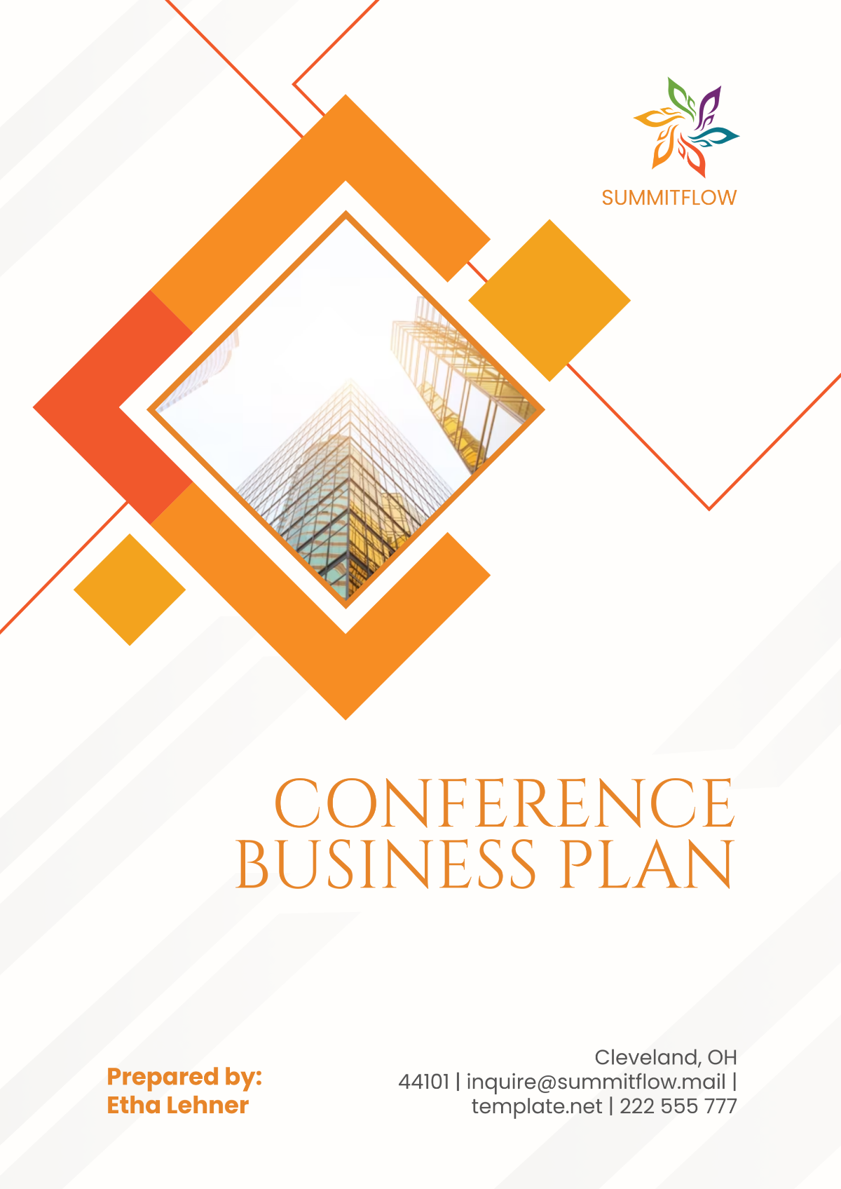 Conference Business Plan Template - Edit Online & Download