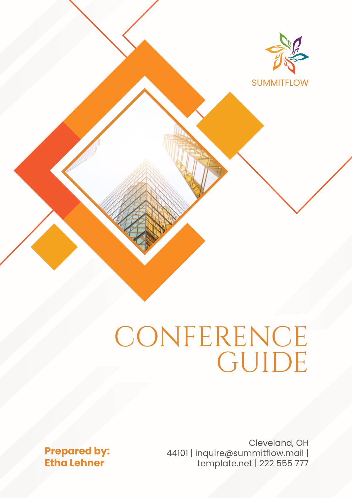 Conference Guide Template - Edit Online & Download