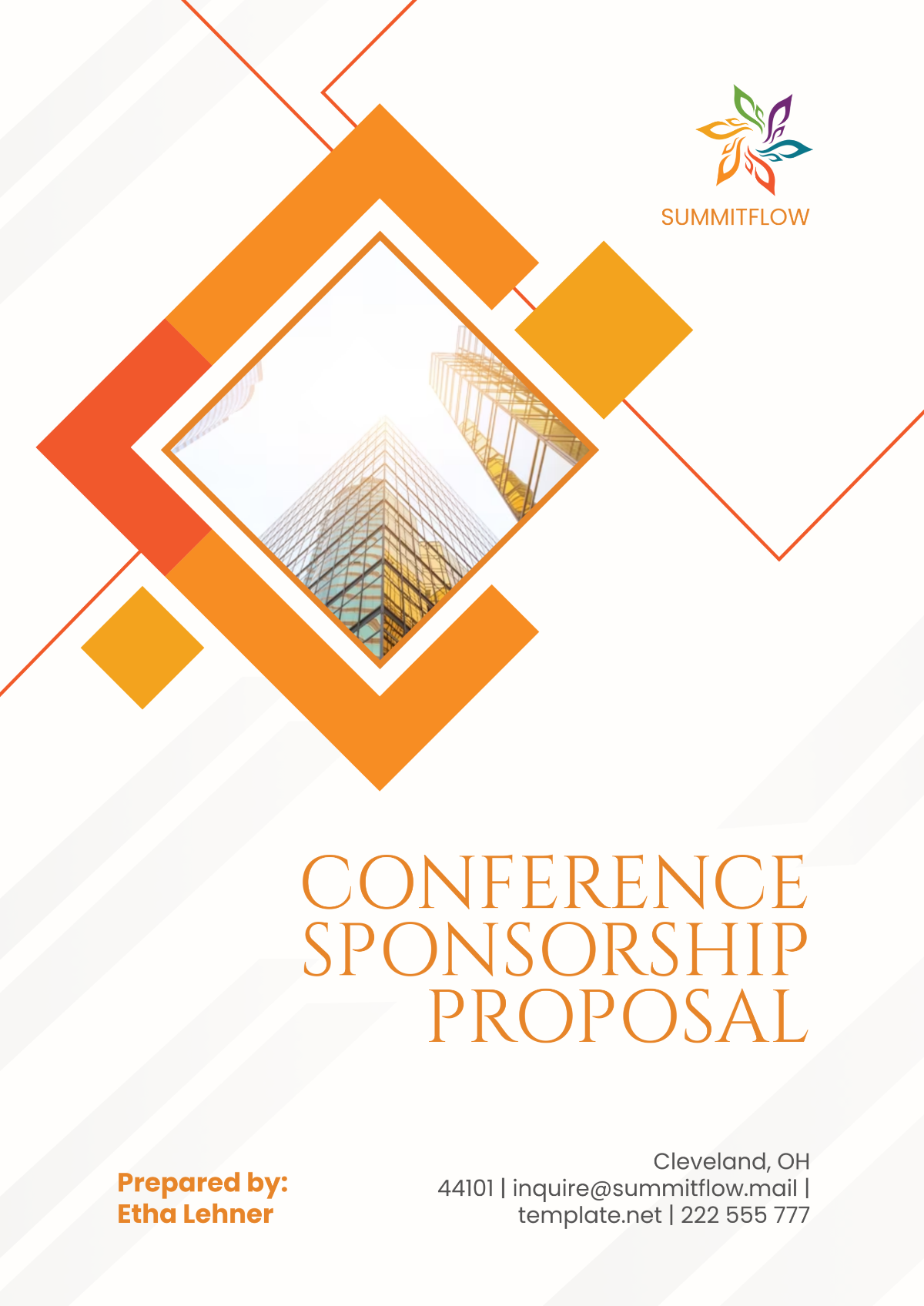 Conference Sponsorship Proposal Template - Edit Online & Download