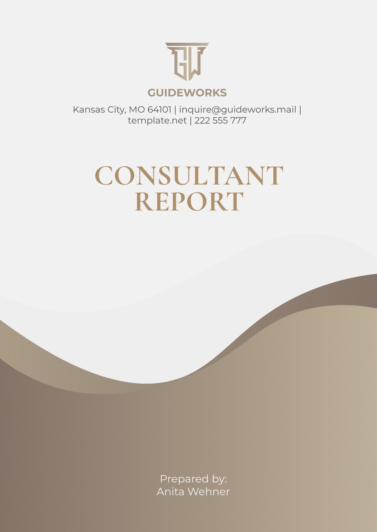 Consultant Report Template - Edit Online & Download