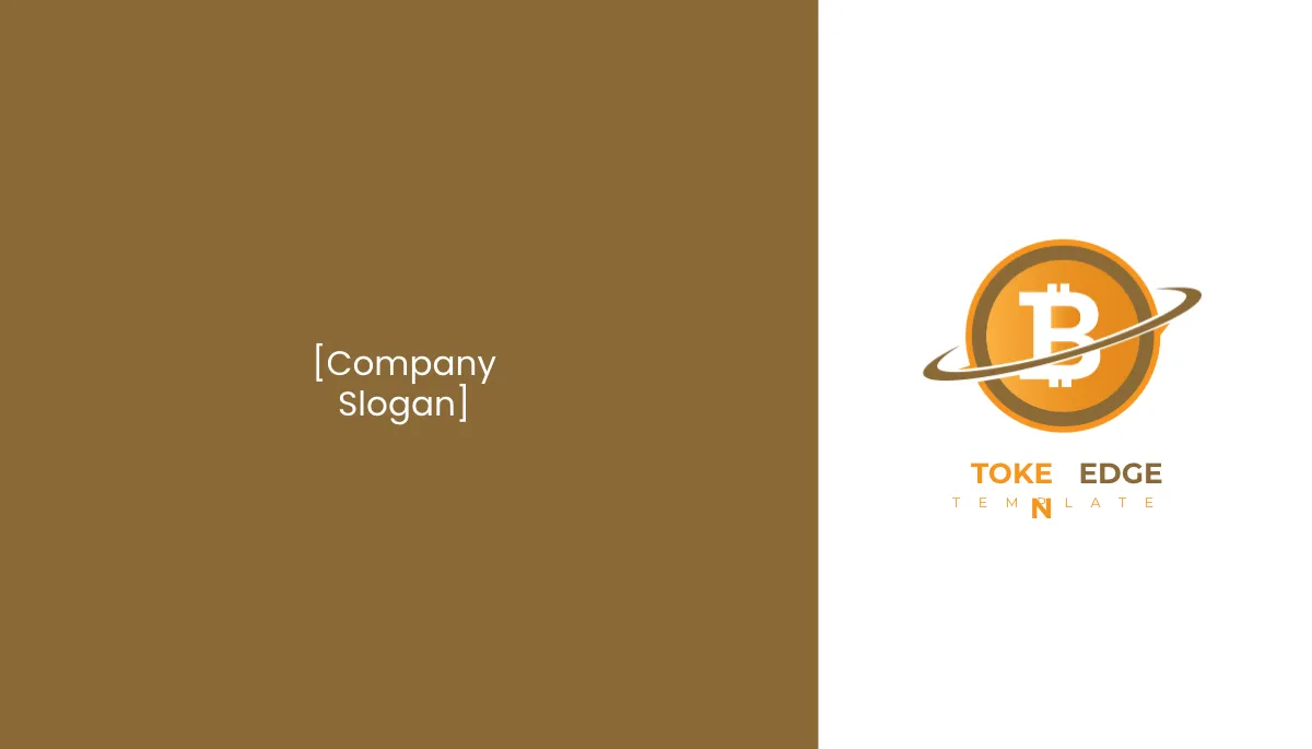 Free Cryptocurrency Business Card Template to Edit Online