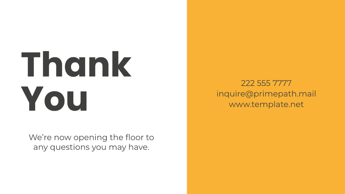 Free Contractor Presentation Template to Edit Online