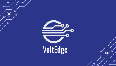 Free Electronic Company Business Card Template to Edit Online