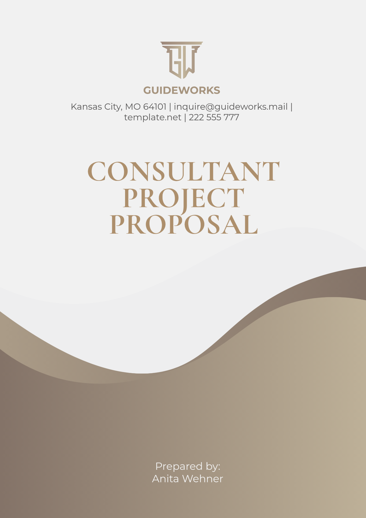 Free Consultant Project Proposal Template