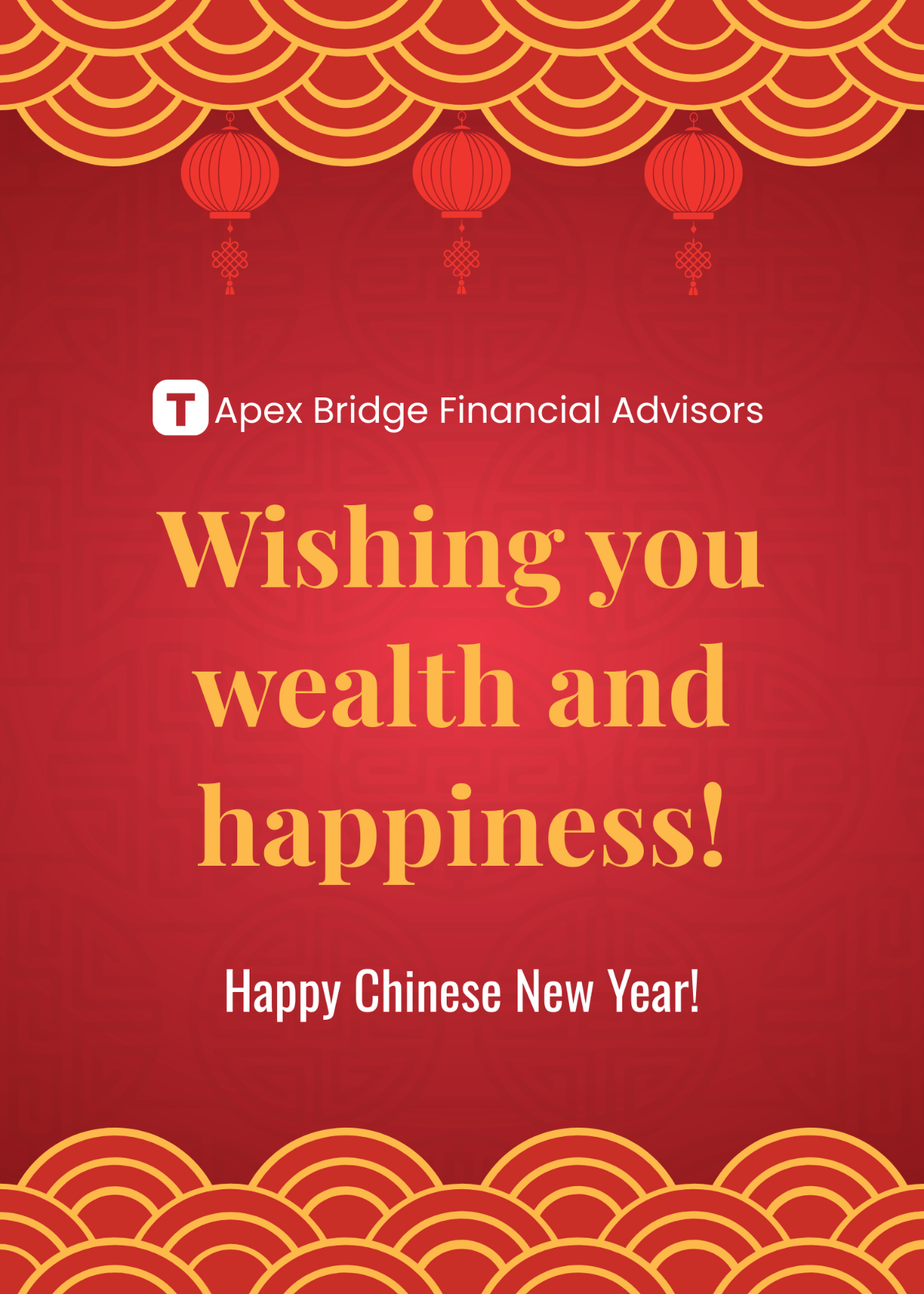 Free Happy Chinese New Year Template