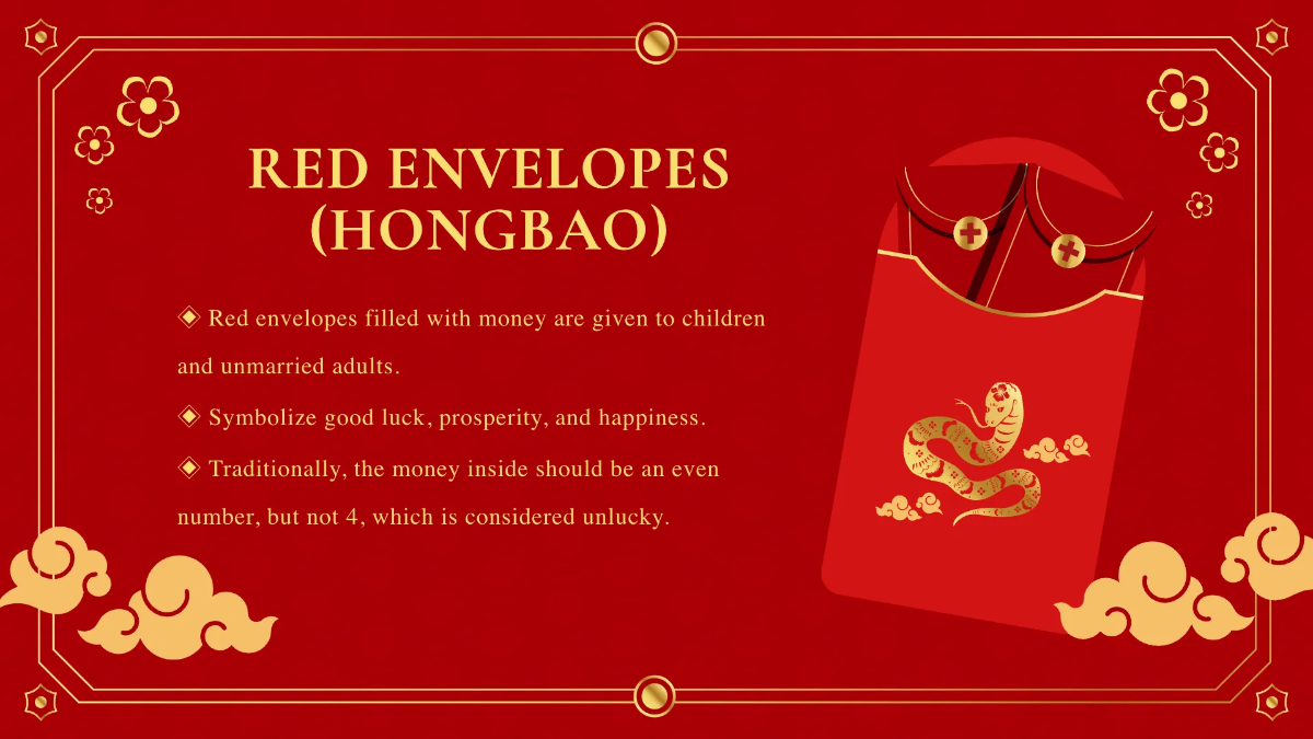 Free Chinese New Year Presentation Template to Edit Online