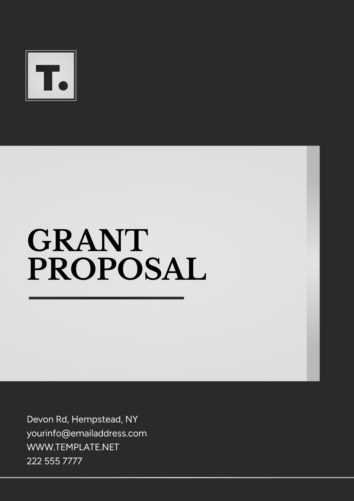 Free Grant Proposal Template