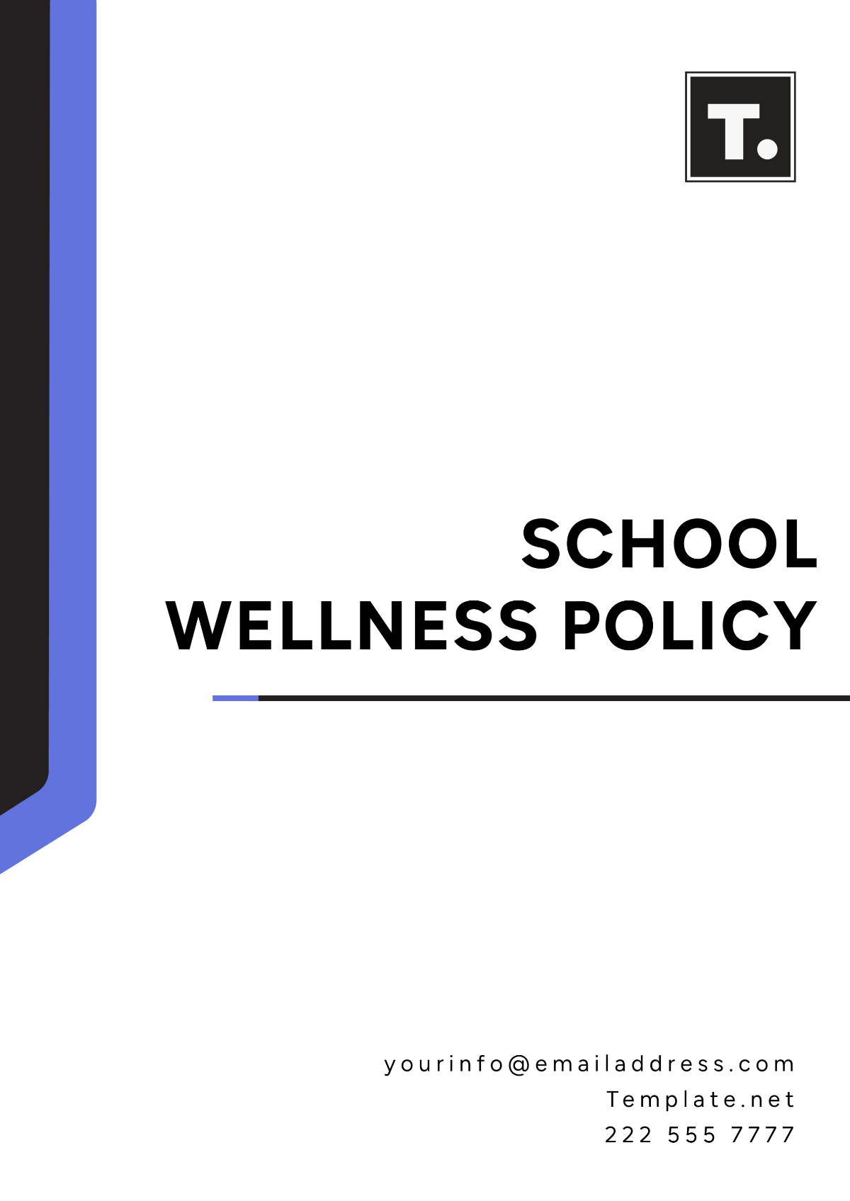 School Wellness Policy Template - Edit Online & Download