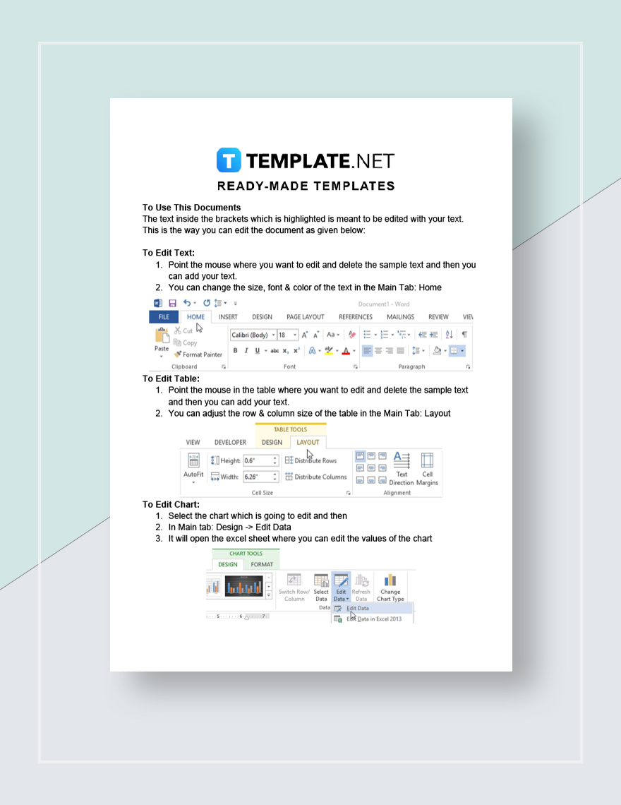 Real Estate Agent Budget Template