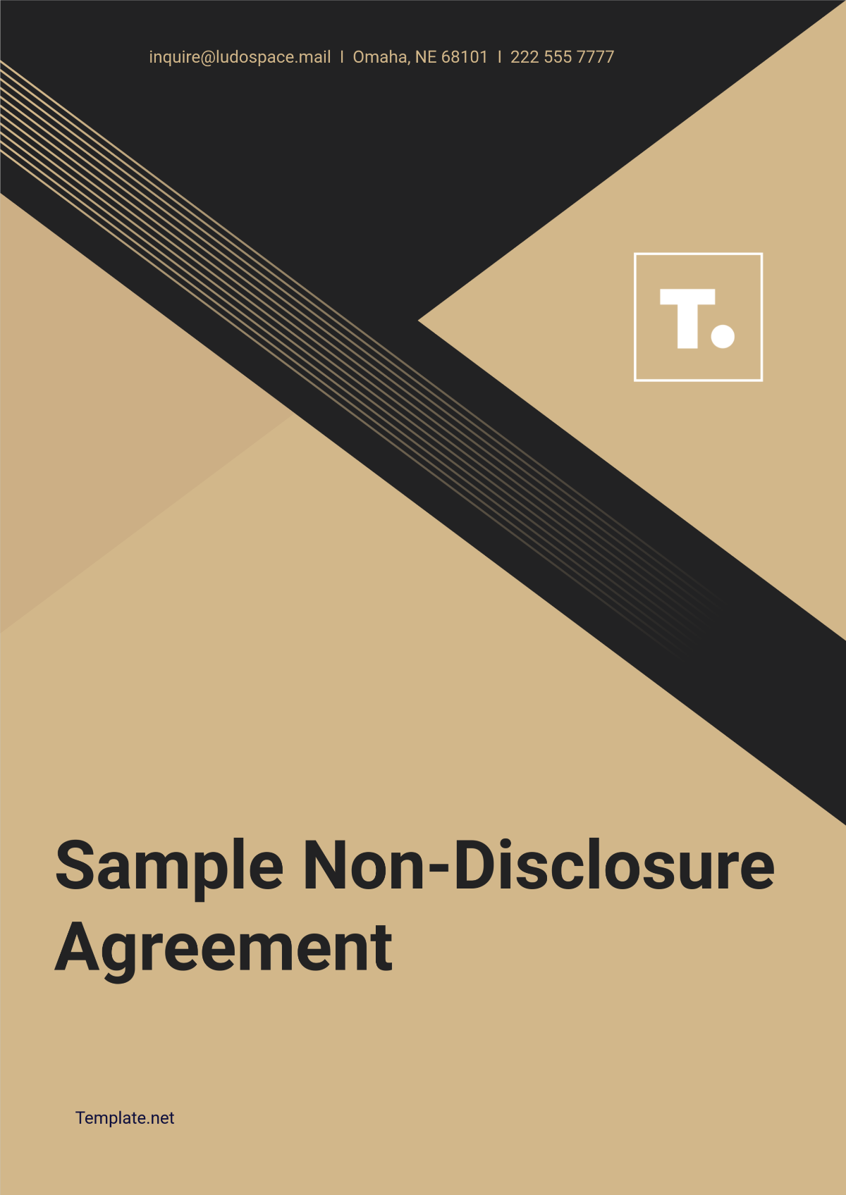 Free Sample Non-Disclosure Agreement Template