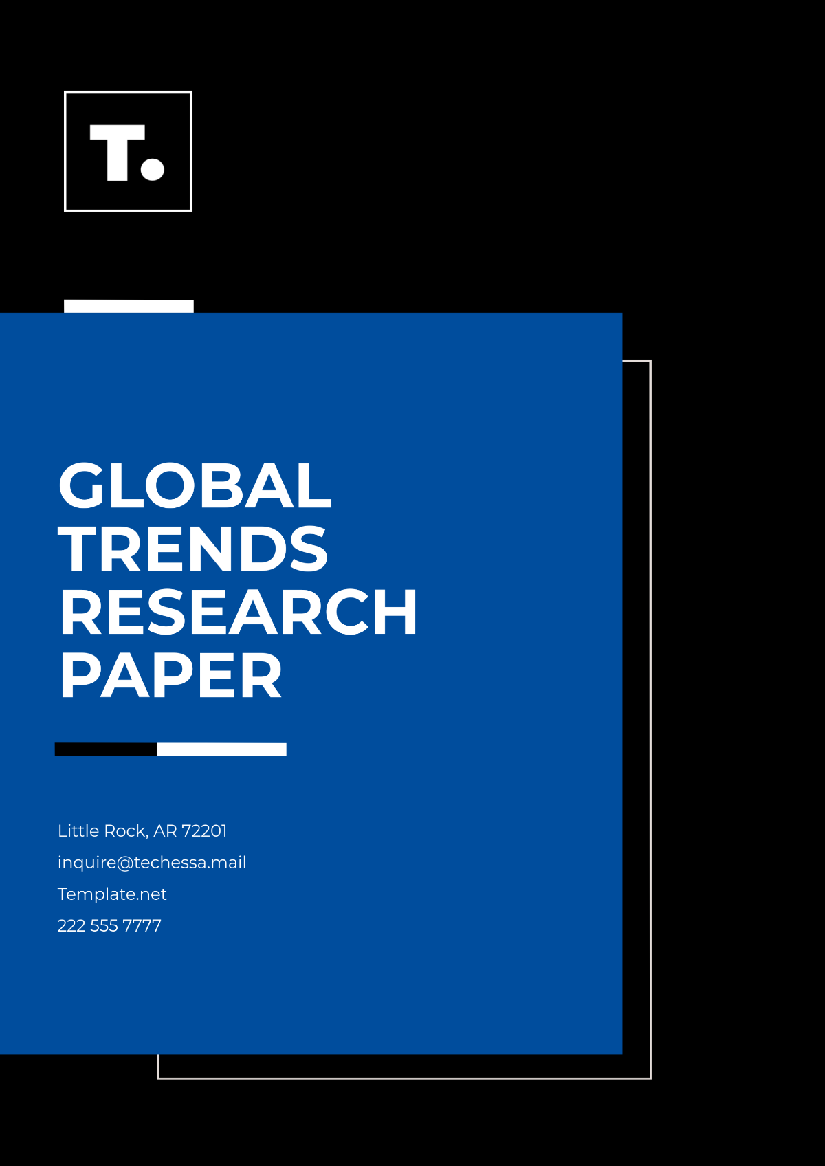 Free Global Trends Research Paper Template