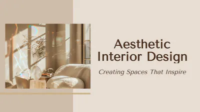 Free Aesthetic Presentation Template to Edit Online