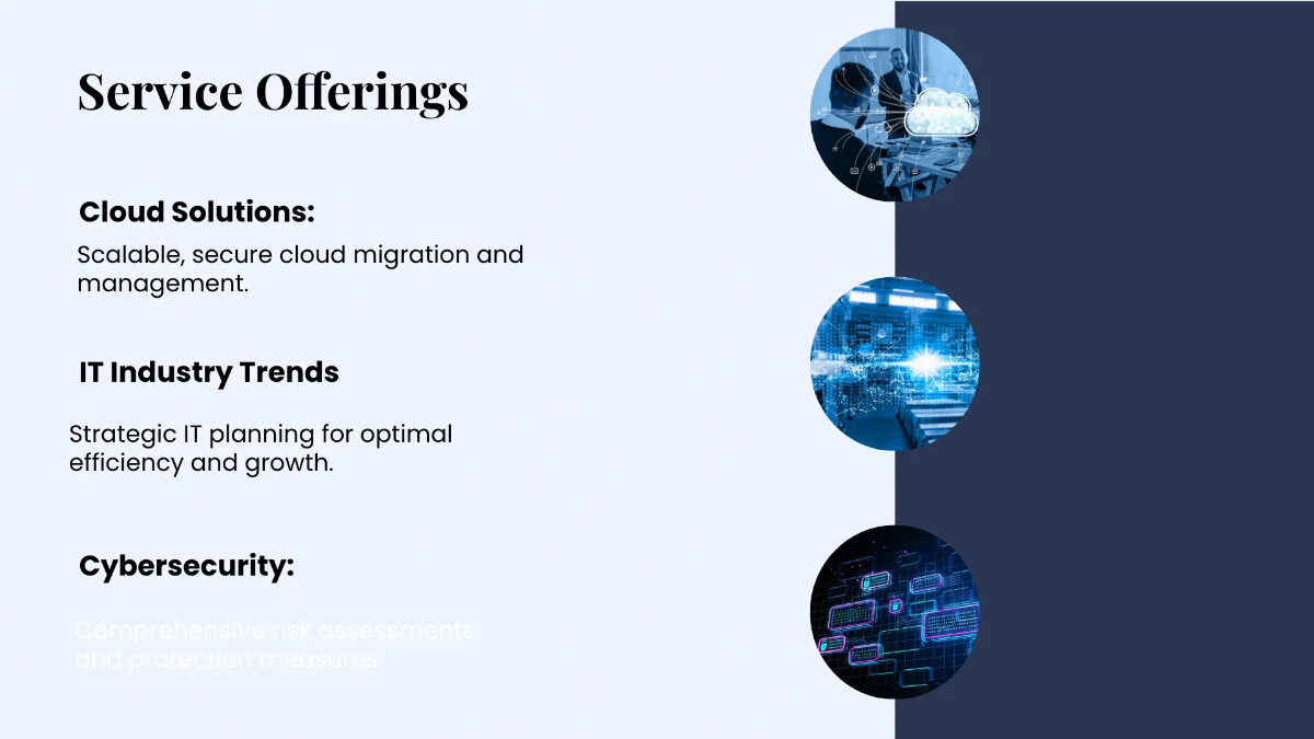 Free Blue Presentation Template to Edit Online