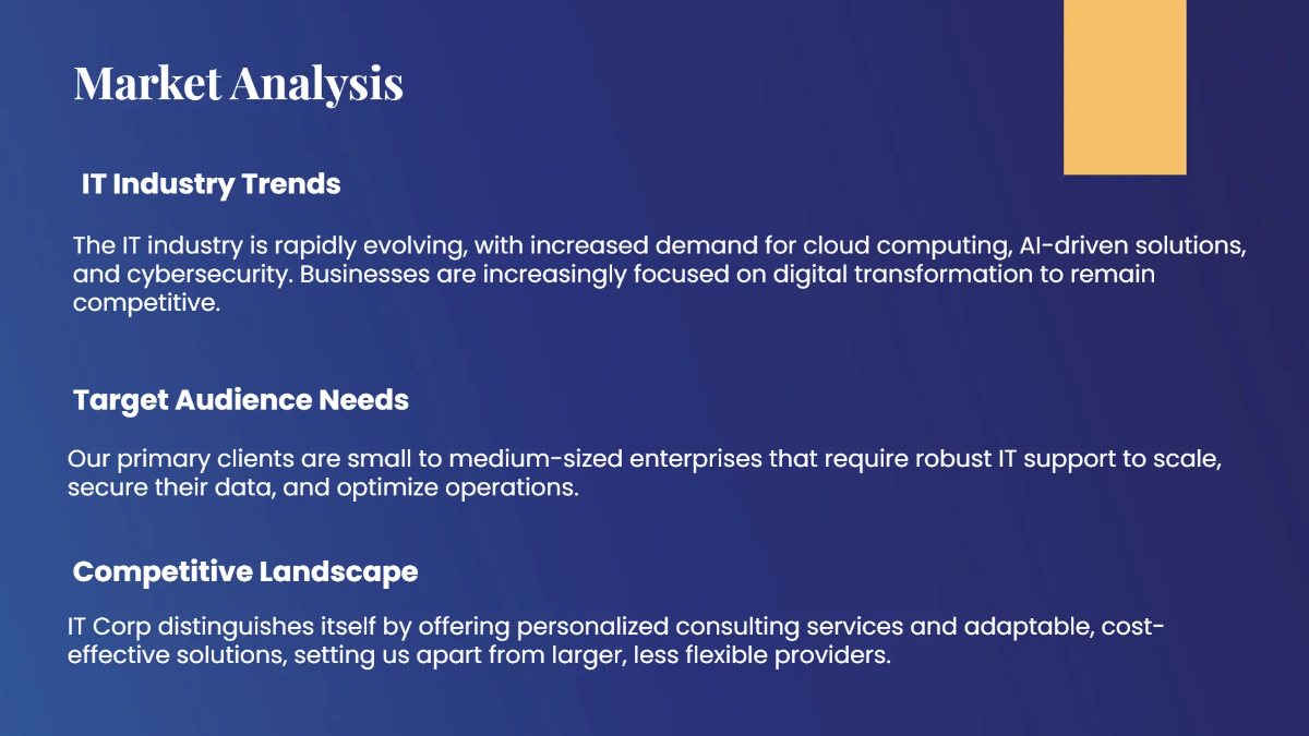 Free Business Corporation Presentation Template to Edit Online