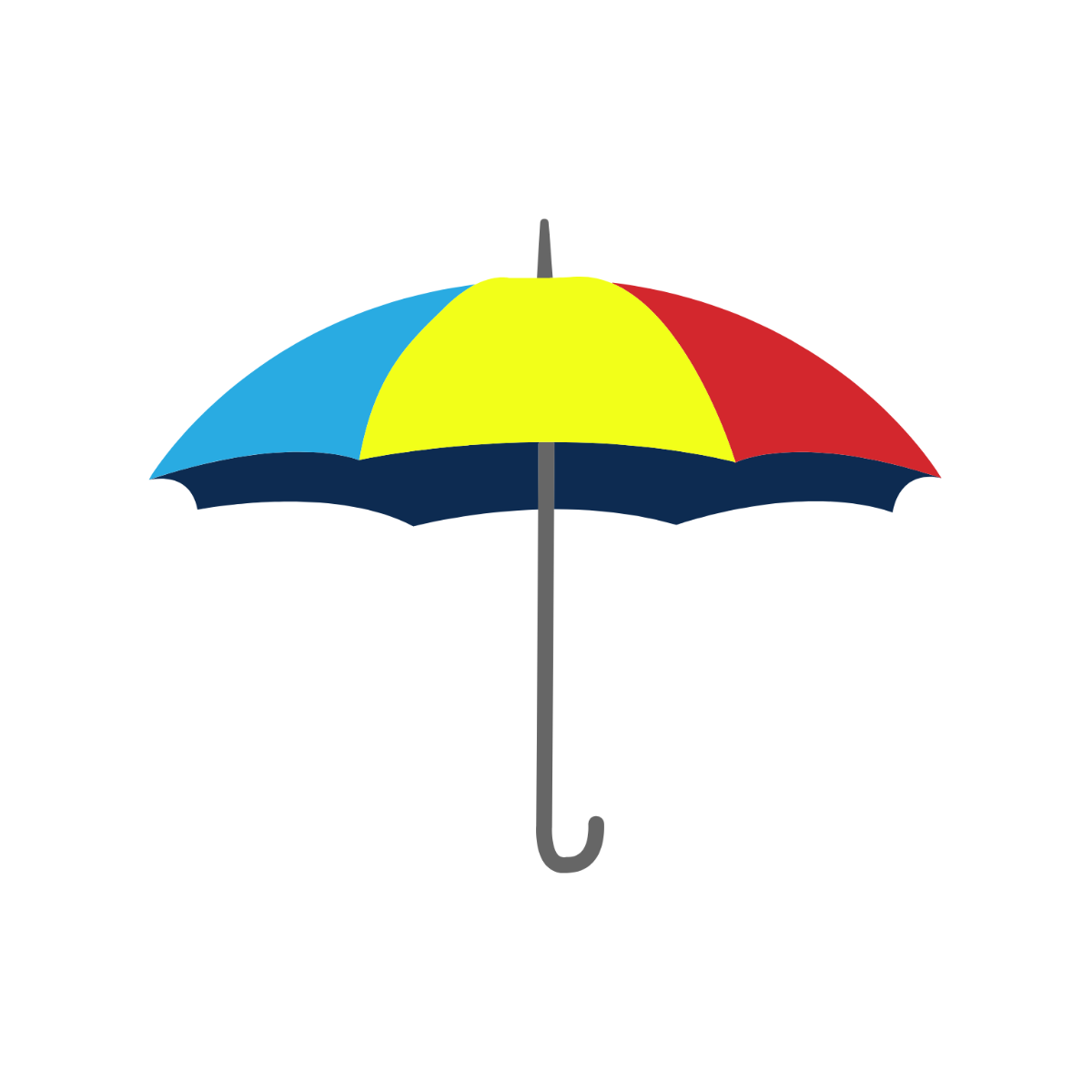 Beach Umbrella Clipart  - Edit Online | Template.net