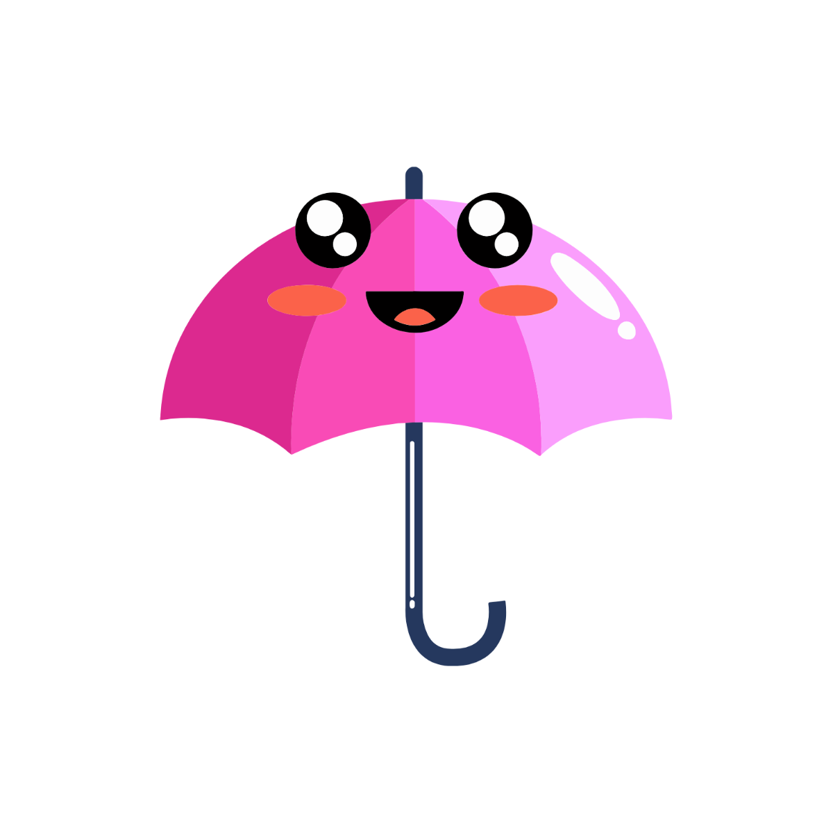 Cute Umbrella Clipart  - Edit Online | Template.net