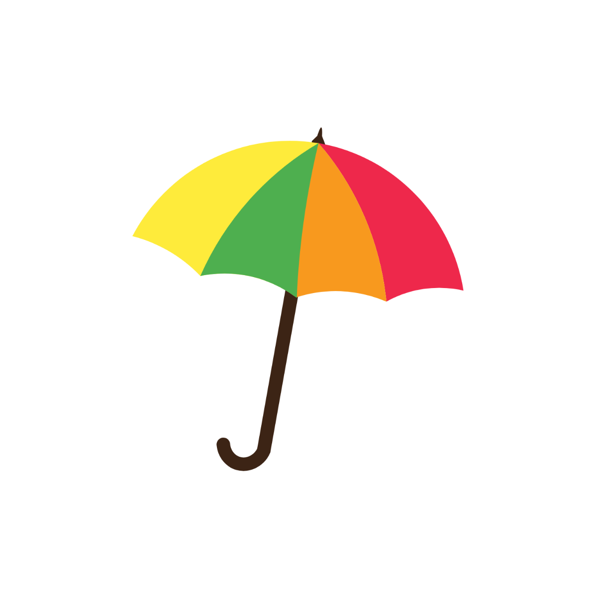 Colorful Umbrella Clipart - Edit Online | Template.net