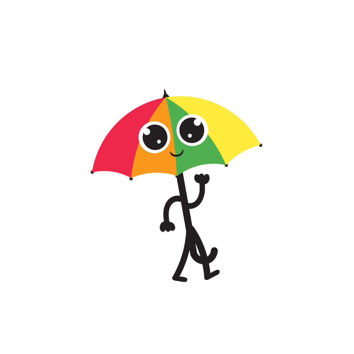 Cartoon Umbrella Clipart - Edit Online | Template.net