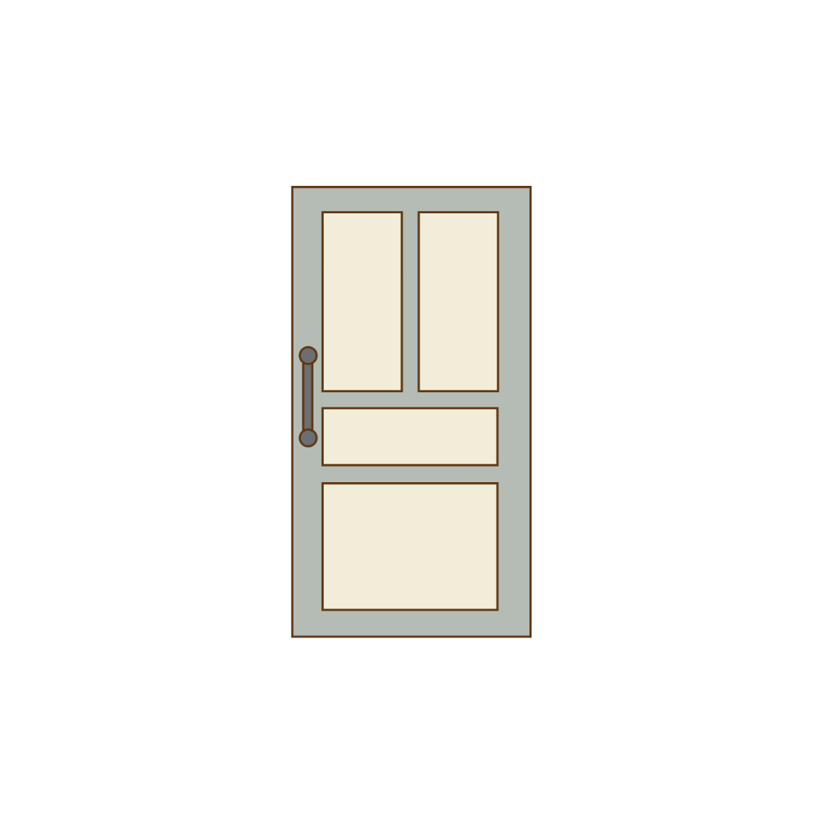 Simple Door Clipart - Edit Online | Template.net