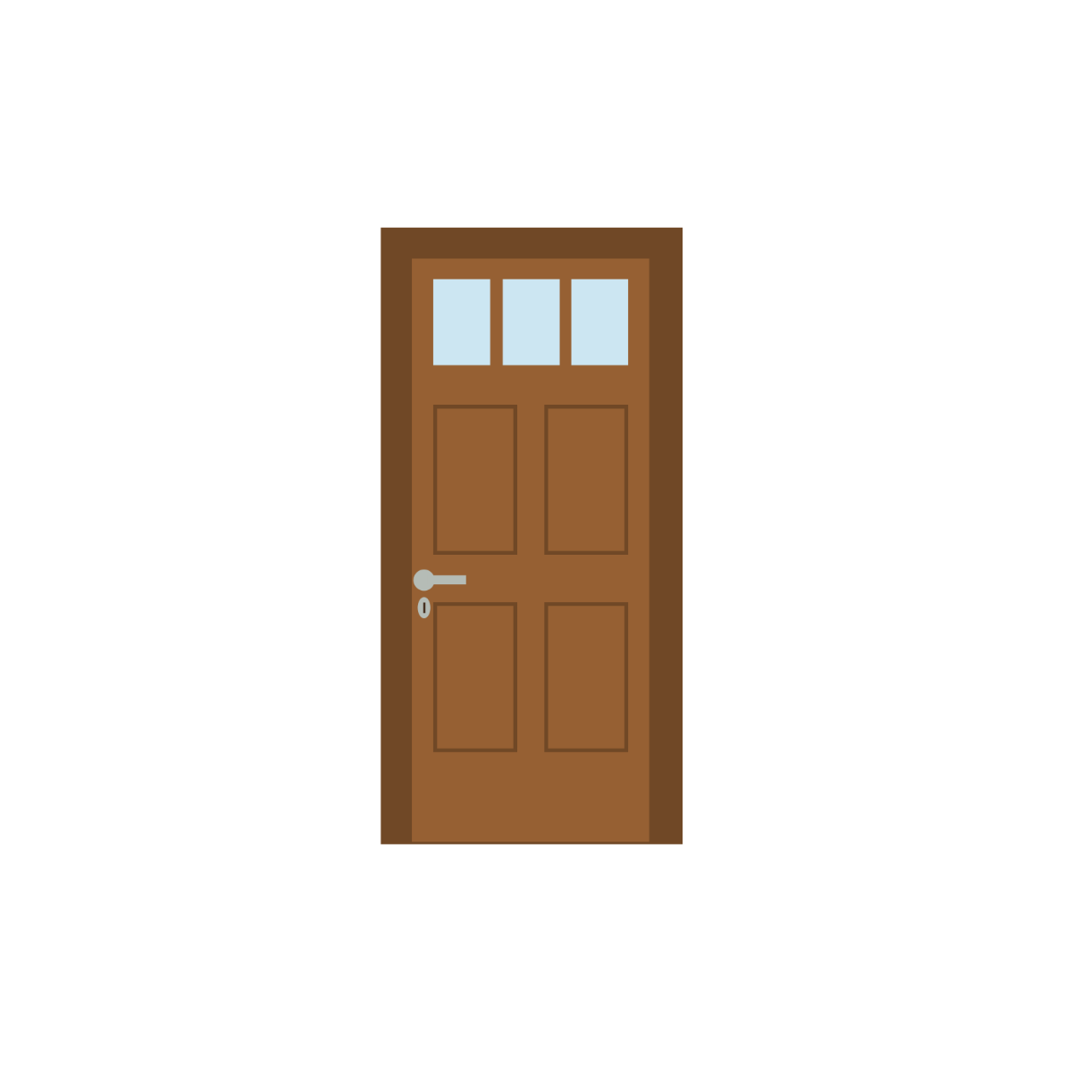 Wooden Door Clipart - Edit Online | Template.net