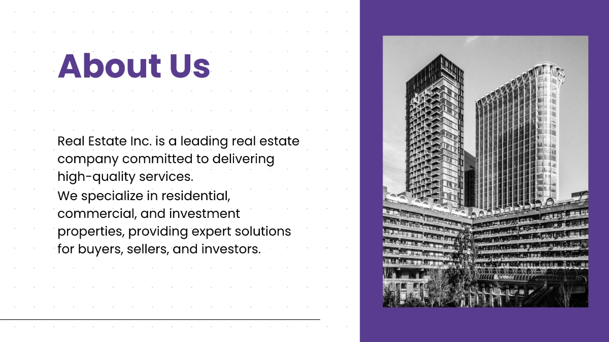 Free Business Presentation Template to Edit Online