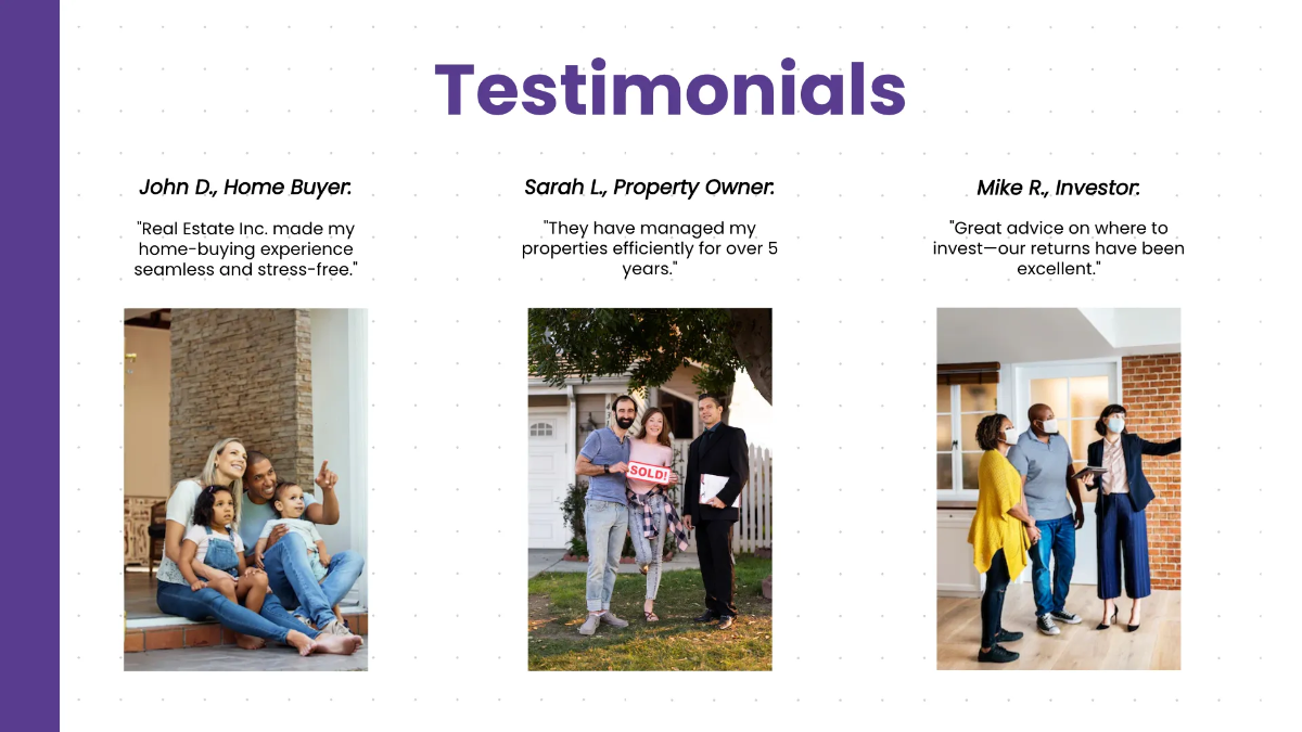 Free Business Presentation Template to Edit Online