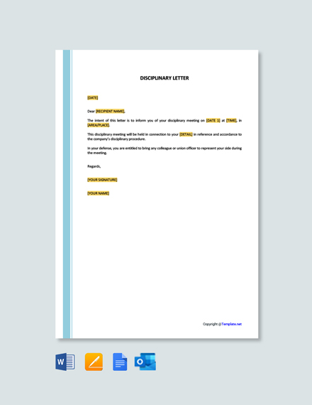 free-disciplinary-warning-letter-template-in-google-docs-word