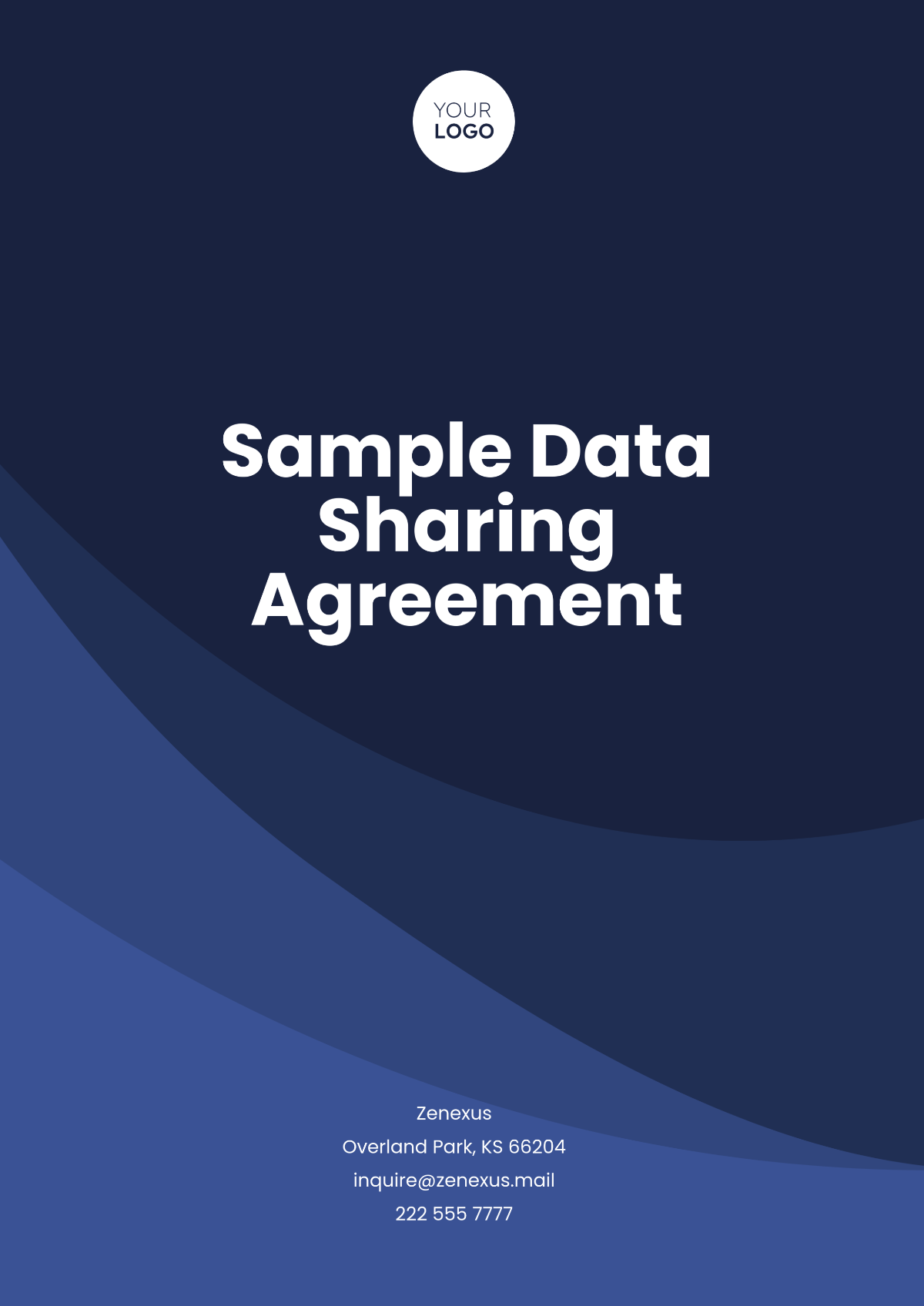 Free Sample Data Sharing Agreement Template